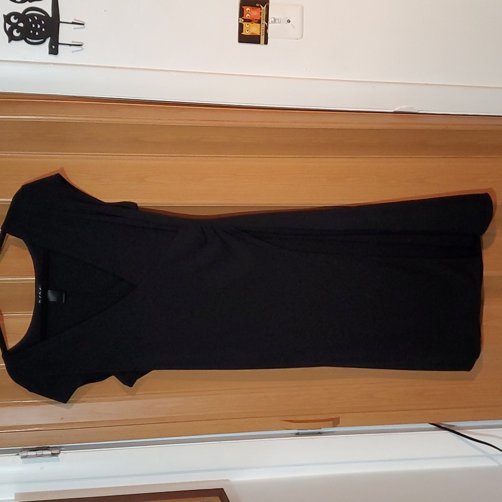 Vintage Wrap dress, lbd by bcbg paris